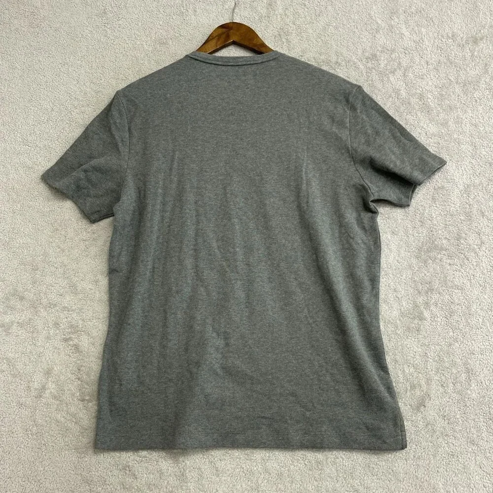 Banana Republic Men's M Luxe Touch Performance Tee Gray  N0749